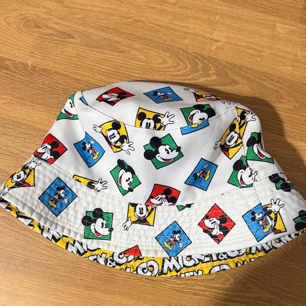 Colorful Mickey Mouse Kids Bucket Hat
